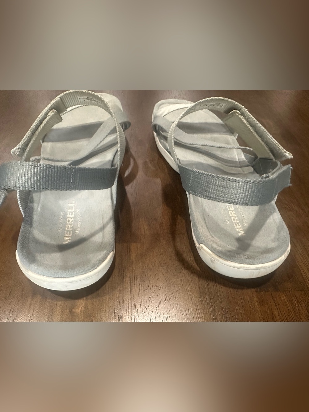 Merrell District 3 Strap Web Sandals Monument Gray Women’s Size 9 - Picture 8 of 8